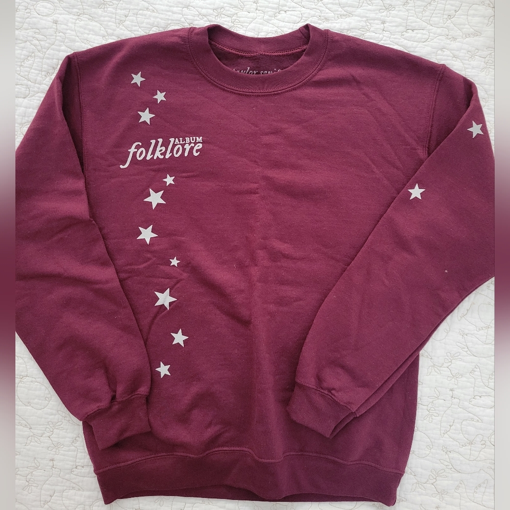 NEW Taylor Swift Folklore You Drew Stars Around My Scars Sweatshirt